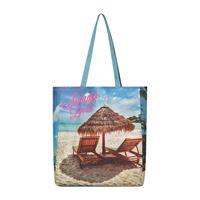 SHOPPER COTONE CON STAMPA A TUTTA SUPERFICIE